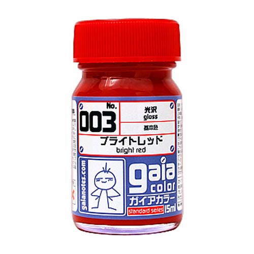 가이아노츠 Gaia-003 브라이트 레드 유광 15ml
