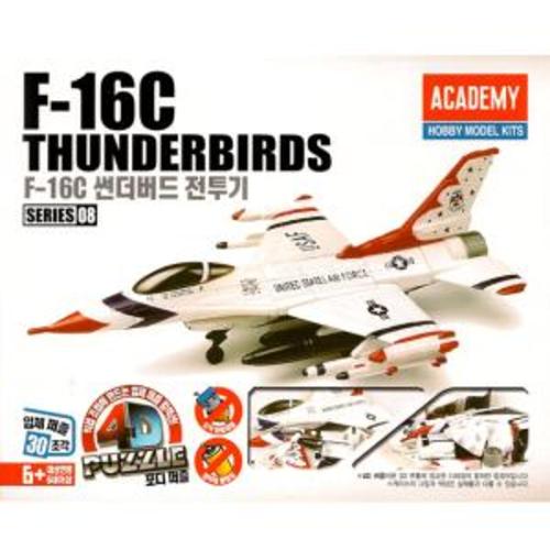 (ACAS80156) 아카데미 4D퍼즐 08 F-16C Thunderbird 썬더버드 전투기