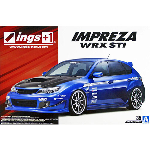 (05423) 아오시마 1/24 Ings GRB Impreza WRX STI 07 (Subaru)