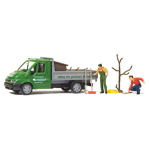 (FSP33260) 프레이저 1/87 포드 트럭 나무심는 사람들