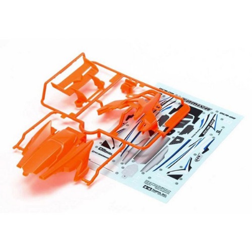 (95511) 타미야 미니카 데크로스 DCR-02 바디 세트 형광 오렌지