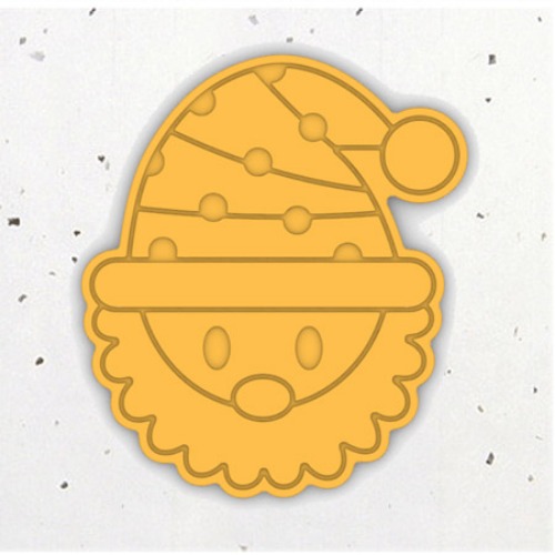 크리스마스 산타클로스6 - 3D쿠키커터 모양틀 쿠키틀 스탬프 쿠키만들기 떡케이크