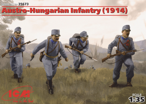 (ICM35673) 1/35 Austro-Hungarian Infantry (1914)