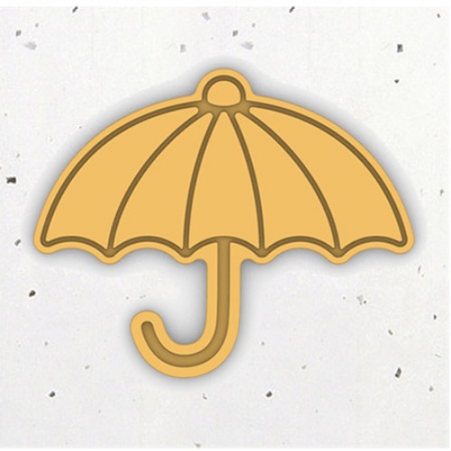 우산 - 3D쿠키커터 모양틀 쿠키틀 스탬프 쿠키만들기 떡케이크