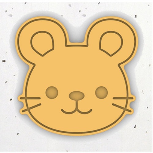 귀엽쥐 - 3D쿠키커터 모양틀 쿠키틀 스탬프 쿠키만들기 떡케이크
