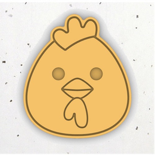꼬꼬닭 - 3D쿠키커터 모양틀 쿠키틀 스탬프 쿠키만들기 떡케이크