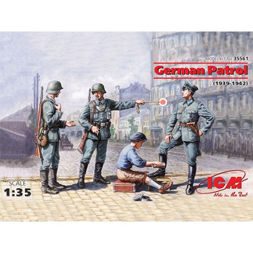 (ICM35561) 1/35 German Patrol (1939-1942)