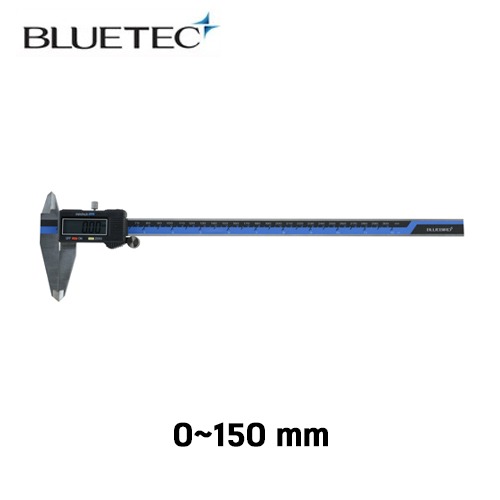 블루텍 디지털 캘리퍼 mm inch 변환 150mm BD500-150
