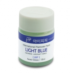 아이피피IPP 락카 도료 IPP-037 라이트 블루 반광 18ml