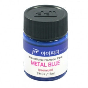아이피피IPP 프리미엄 락카 도료 PM07 메탈 블루 18ml