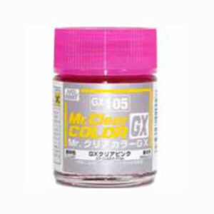 군제 락카 도료 GX105 클리어 핑크 18ml