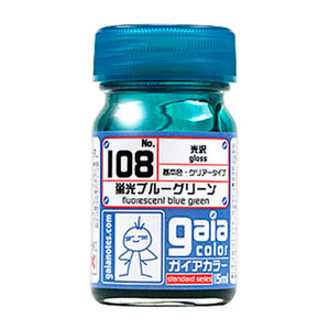가이아노츠 Gaia-108 형광 블루 그린 유광 15ml