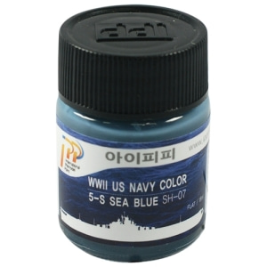 아이피피IPP 락카도료 함선 SH07 5-S SEA BLUE 무광 18ml