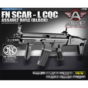(ACA17110) 아카데미 FN-SCAR CQC 에어건 BLACK