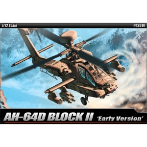 (ACA12514) 아카데미 1/72 AH-64D 미육군 AH-64D 블럭 II 초기형