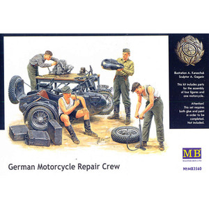 (MB3560) 마스터박스 1/35 German Motorcycle Repair Crew