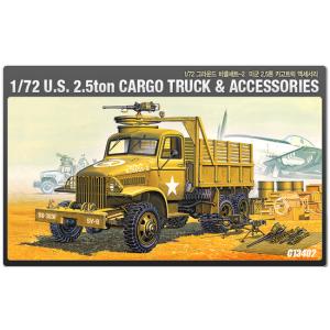 (ACA13402) 아카데미 1/72 미국 2.5톤 6x6 카고트럭&amp;악세사리
