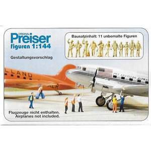 (FSP77103) 프레이저 1/144 공항 사람들 (화이트 조립필요)