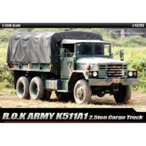 (ACA13293) 아카데미 1/35 대한민국 육군 K511A1 2.5톤 카고트럭