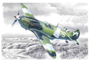 (ICM48091) 1/48 LaGG-3 series 1-4 WWII Soviet Fighter