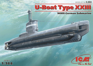 (ICMS004) 1/144 U-Boat Type XXIII WWII German Submarine
