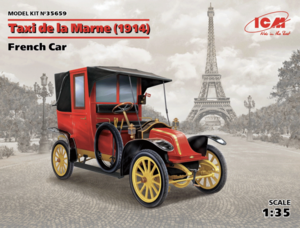 (ICM35659) 1/35 Taxi de la Marne (1914) French Car
