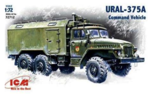 (ICM72712) 1/72 URAL-375A Command Vehicle