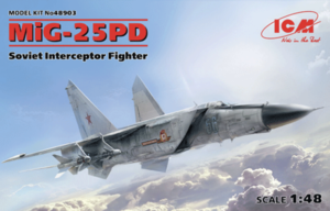 (ICM48903) 1/48 MiG-25 PD Soviet Interceptor Fighter