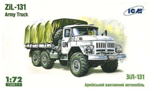 (ICM72811) 1/72 ZiL-131 Army Truck