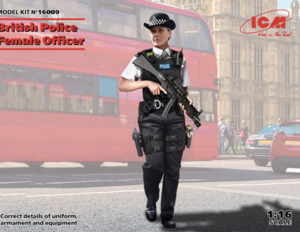 (ICM16009) 1/16 British Police Female Officer