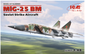 (ICM48905) 1/48 MiG-25 BM Soviet Strike Aircraft