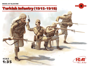 (ICM35700) 1/35 Turkish Infantry (1915-1918)