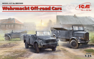 (ICMDS3503) 1/35 Wehrmacht Off-road Cars Kfz.1 Horch 108 Typ 40 L1500A