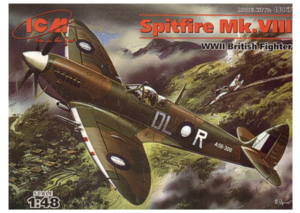 (ICM48067) 1/48 Spitfire Mk.VIII WWII British Fighter