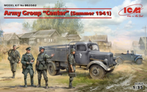 (ICMDS3502) 1/35 Army Group Center (Summer 1941) Kfz.1 Typ L3000S German Infantry