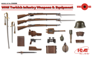 (ICM35699) 1/35 WWI Turkish Infantry Weapons &amp; Equipment
