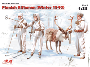 (ICM35566) 1/35 Finnish Riflemen (Winter 1940)