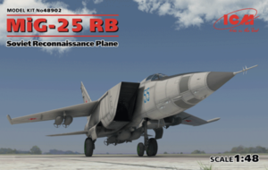 (ICM48902) 1/48 MiG-25 RB Soviet Reconnaissance Plane