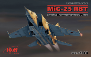 (ICM48901) 1/48 MiG-25 RBT Soviet Reconnaissance Plane