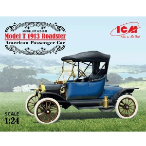 (ICM24001) 1/24 Model T 1913 Roadster American Passenger Car