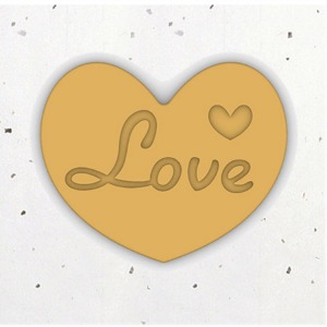 Love2 - 3D쿠키커터 모양틀 쿠키틀 스탬프 쿠키만들기 떡케이크