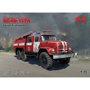(ICM35519) 1/35 AC-40-137A Soviet Firetruck