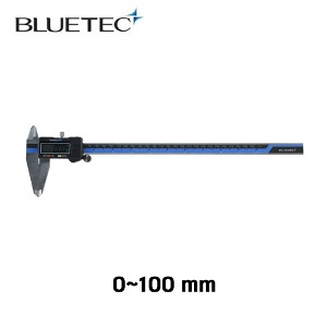 블루텍 디지털 캘리퍼 mm inch 변환 100mm BD500-100