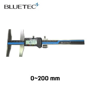 블루텍 디지털 캘리퍼 T형 200mm BD500-200TD