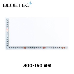 블루텍 직각자 스테인리스 300x150mm 플랫 BJ300-150F
