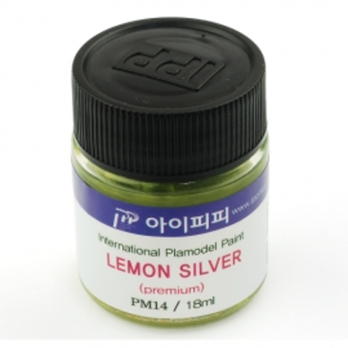 아이피피IPP 프리미엄 락카 도료 PM14 레몬 실버 18ml