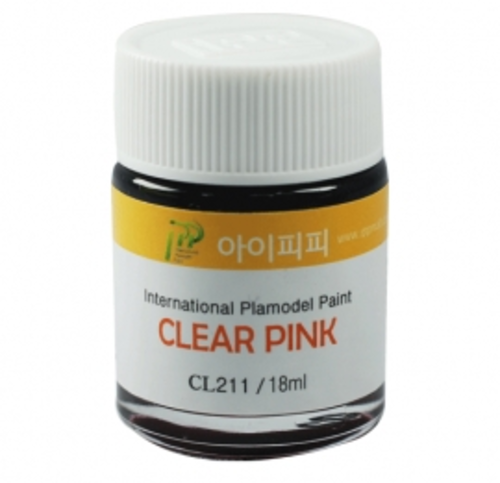 아이피피IPP 락카 도료 CL211 클리어 핑크 18ml