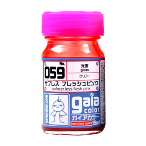 가이아노츠 Gaia-059 서페이서 리스 후레쉬 핑크 유광 15ml
