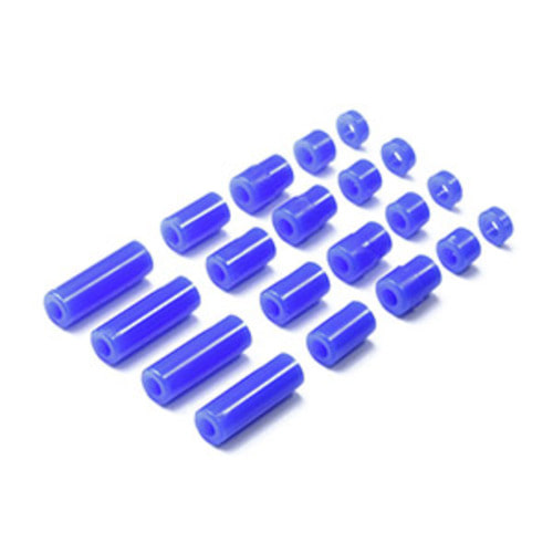 (95368) 타미야 미니카 경량 플라스틱 스페이서 세트 블루 12 6.7 6 31.5mm