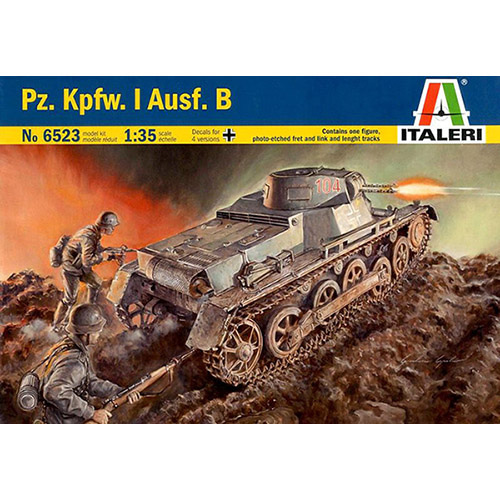 (IT6523S) 이탈레리 1/35 WWII German Pz.Kpfw.I Ausf.B I 호전차 B형